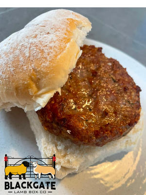 4 Spring Lamb Burgers