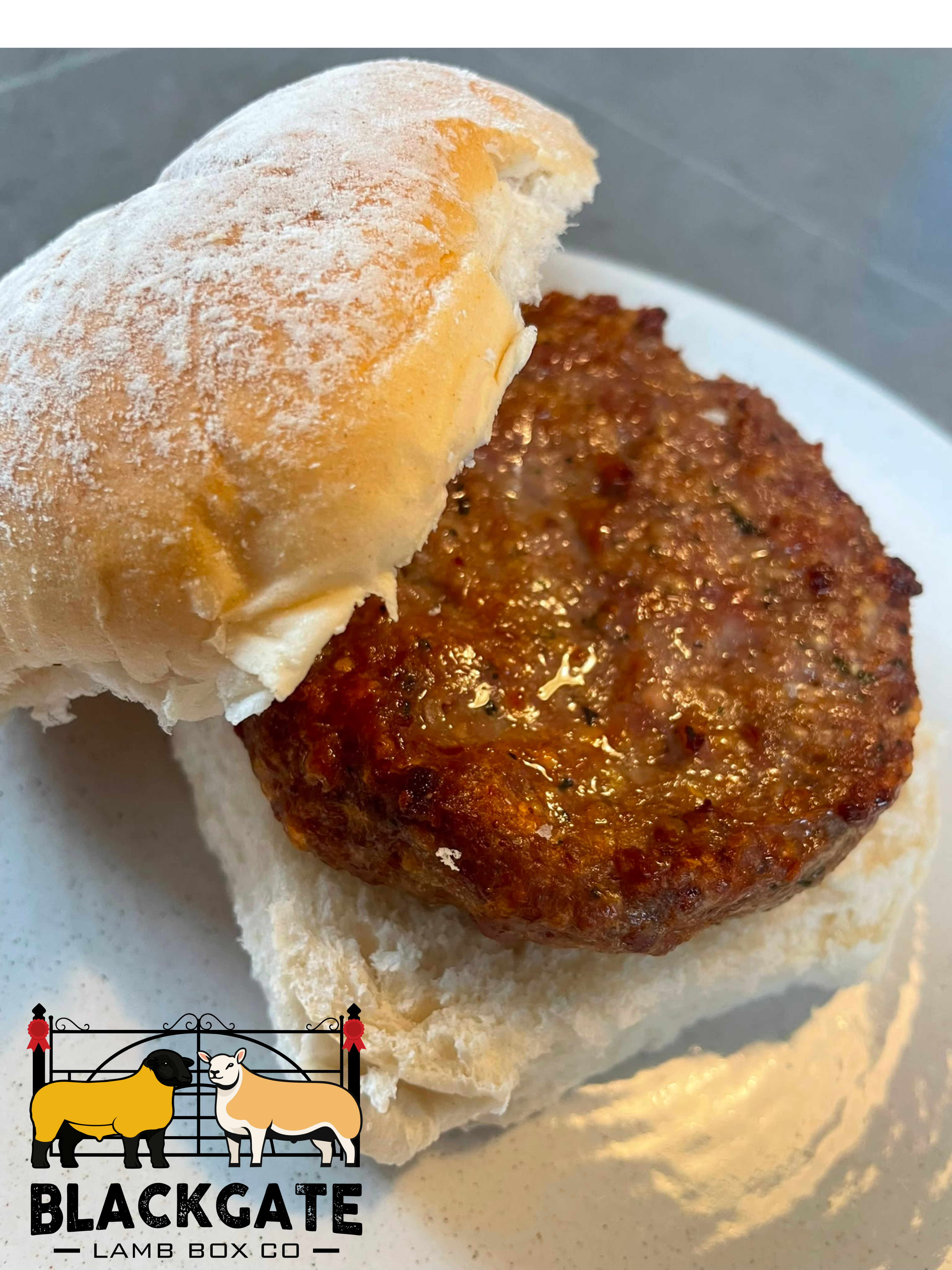 4 Spring Lamb Burgers