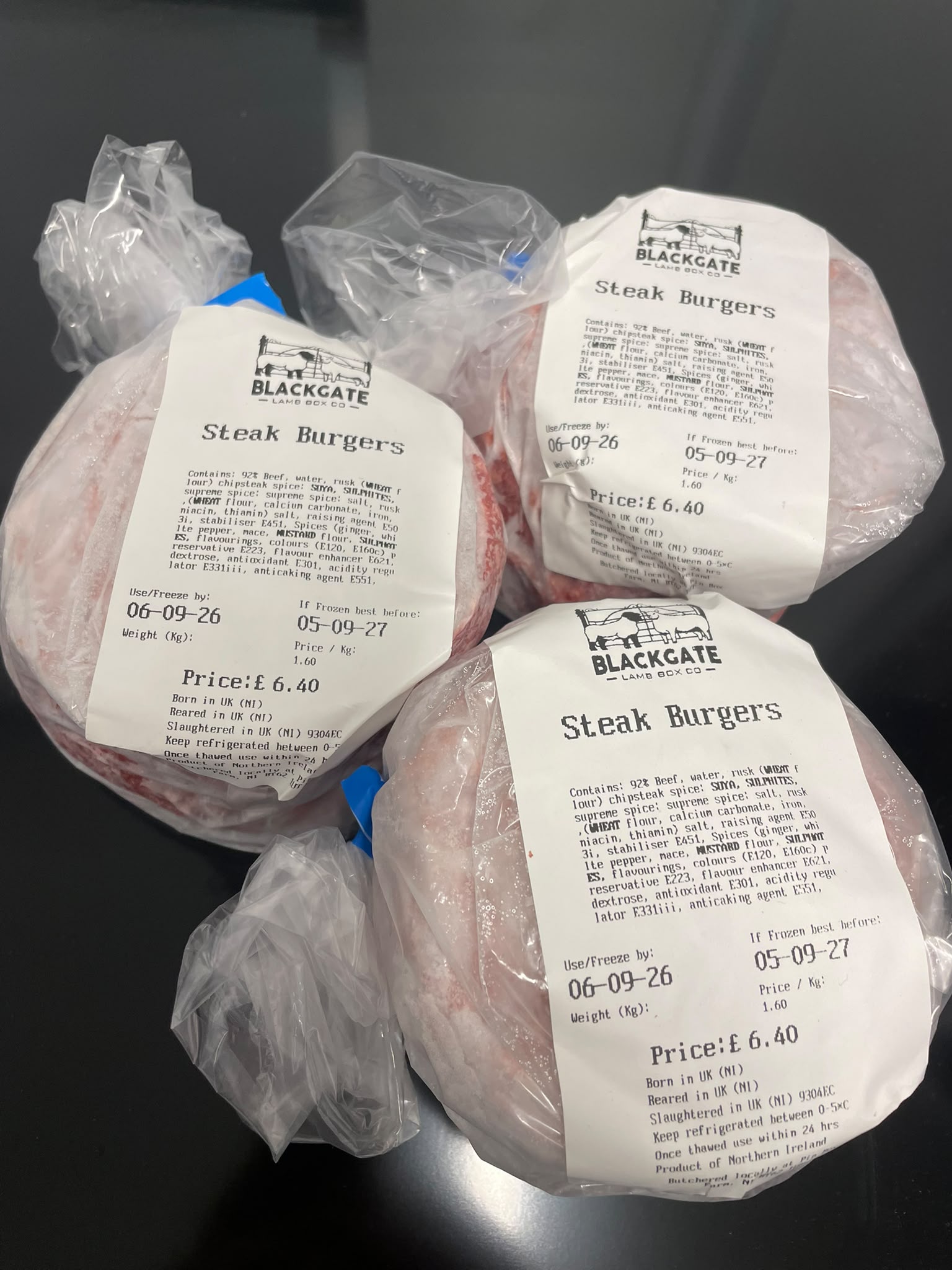 DEXTER Steak Burgers 4pk