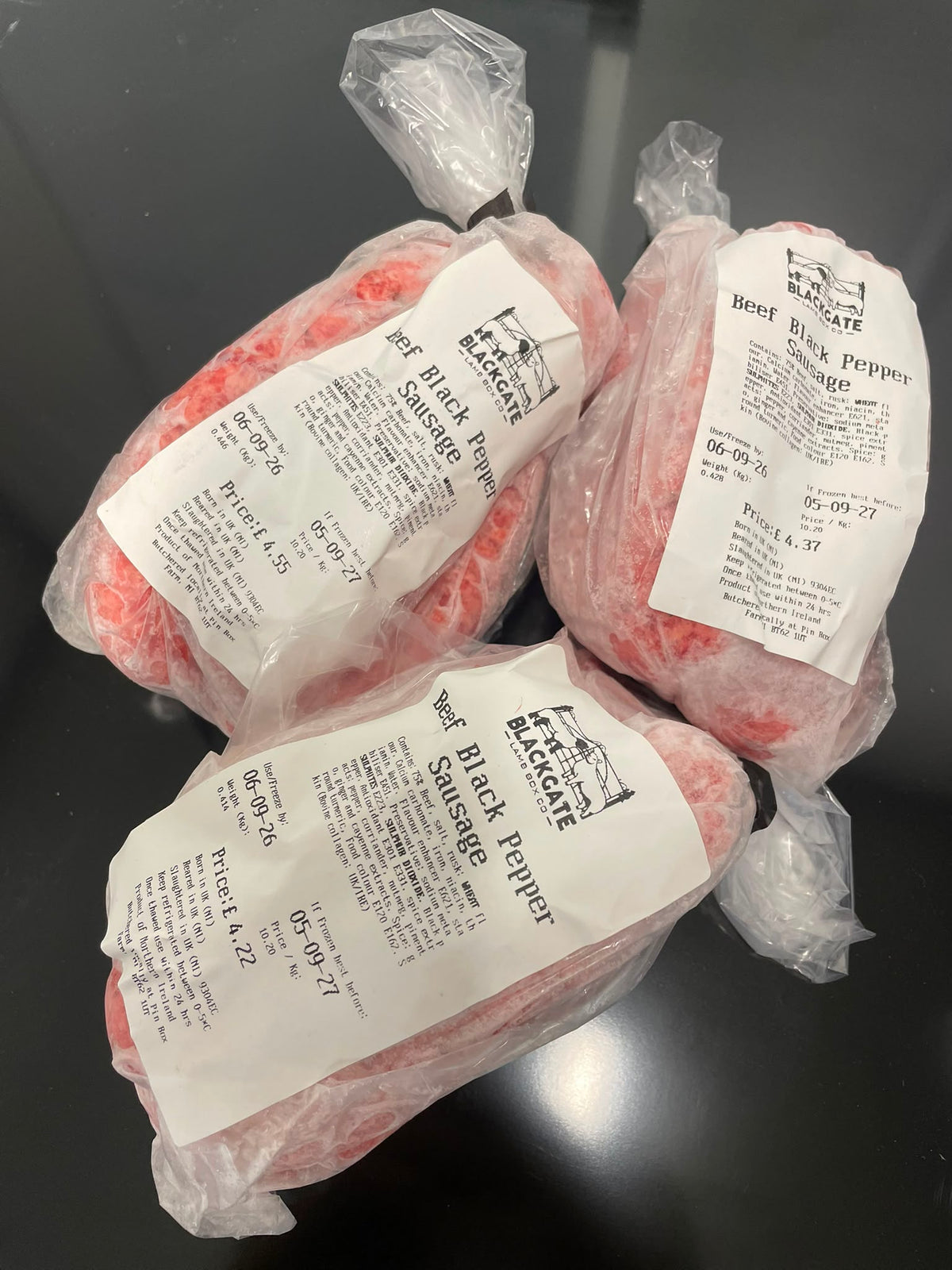 DEXTER Beef Sausages 6pk