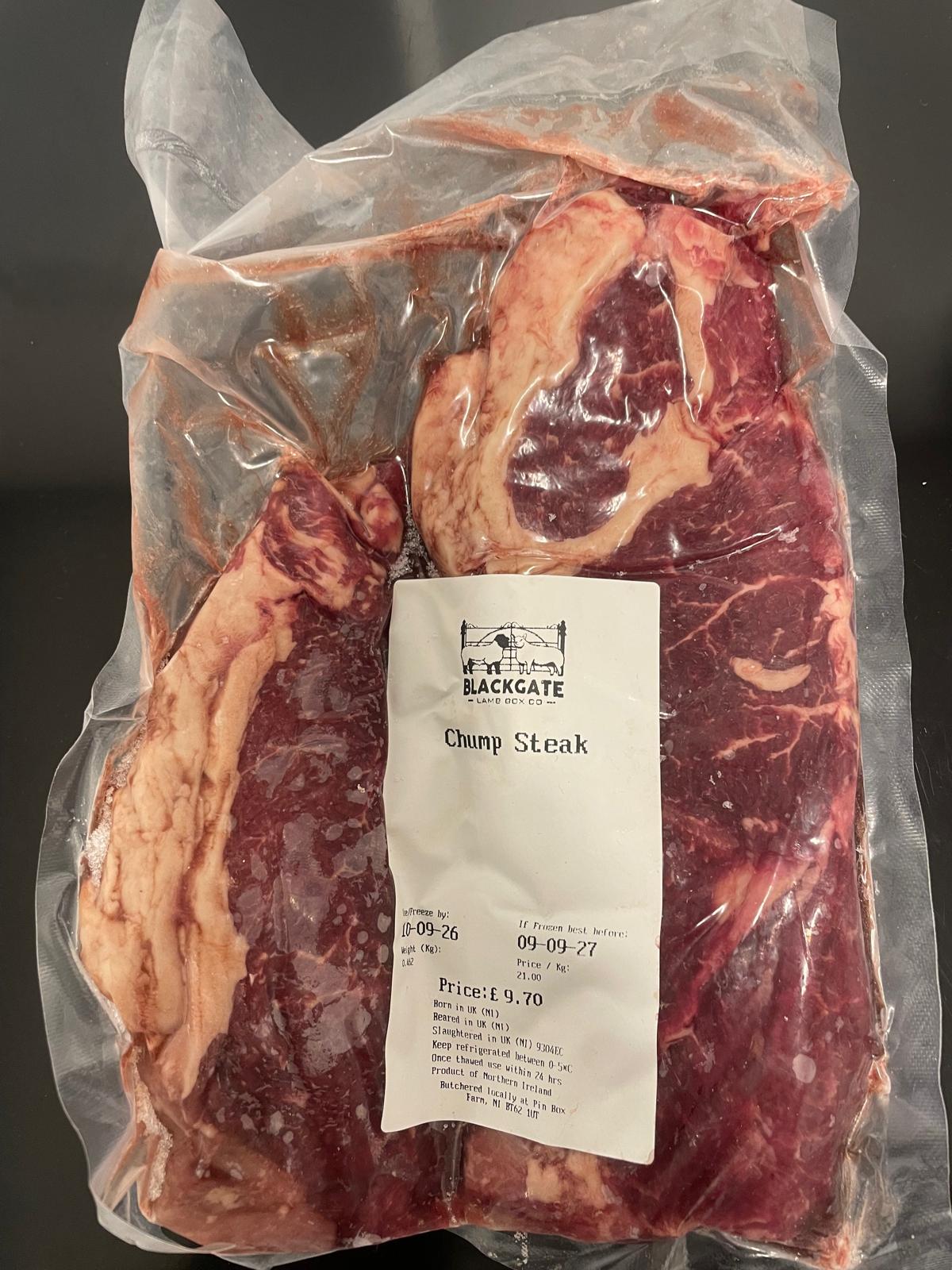 Dexter Chump steak