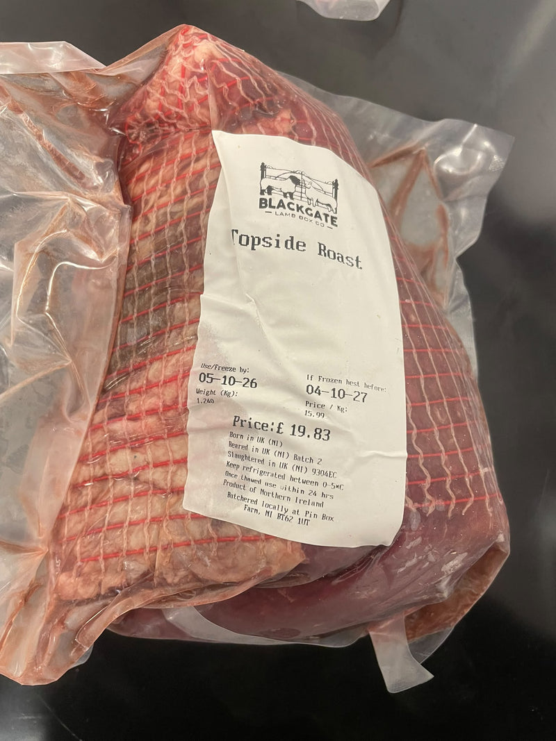 Top Side Roast | Longhorn | Grass Fed