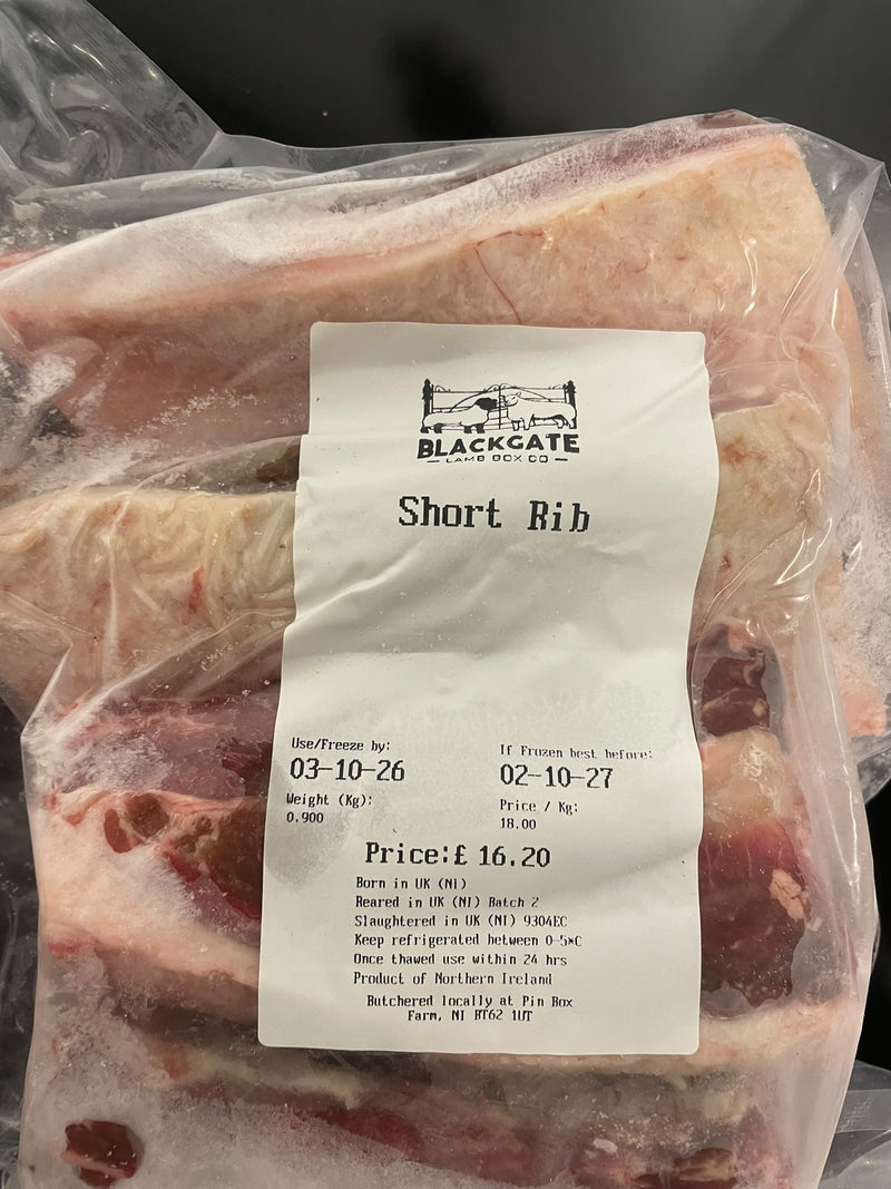 Short Rib Beef | Longhorn | Grass-Fed