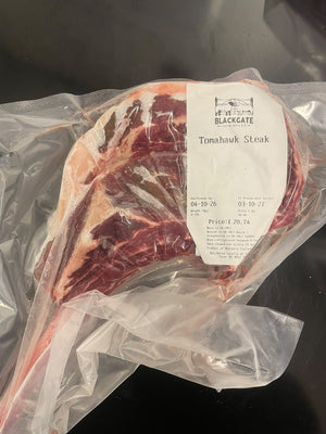 £20 | British Longhorn Tomahawk Steak | 21 Days Aged | Built For Proper Steak Lovers